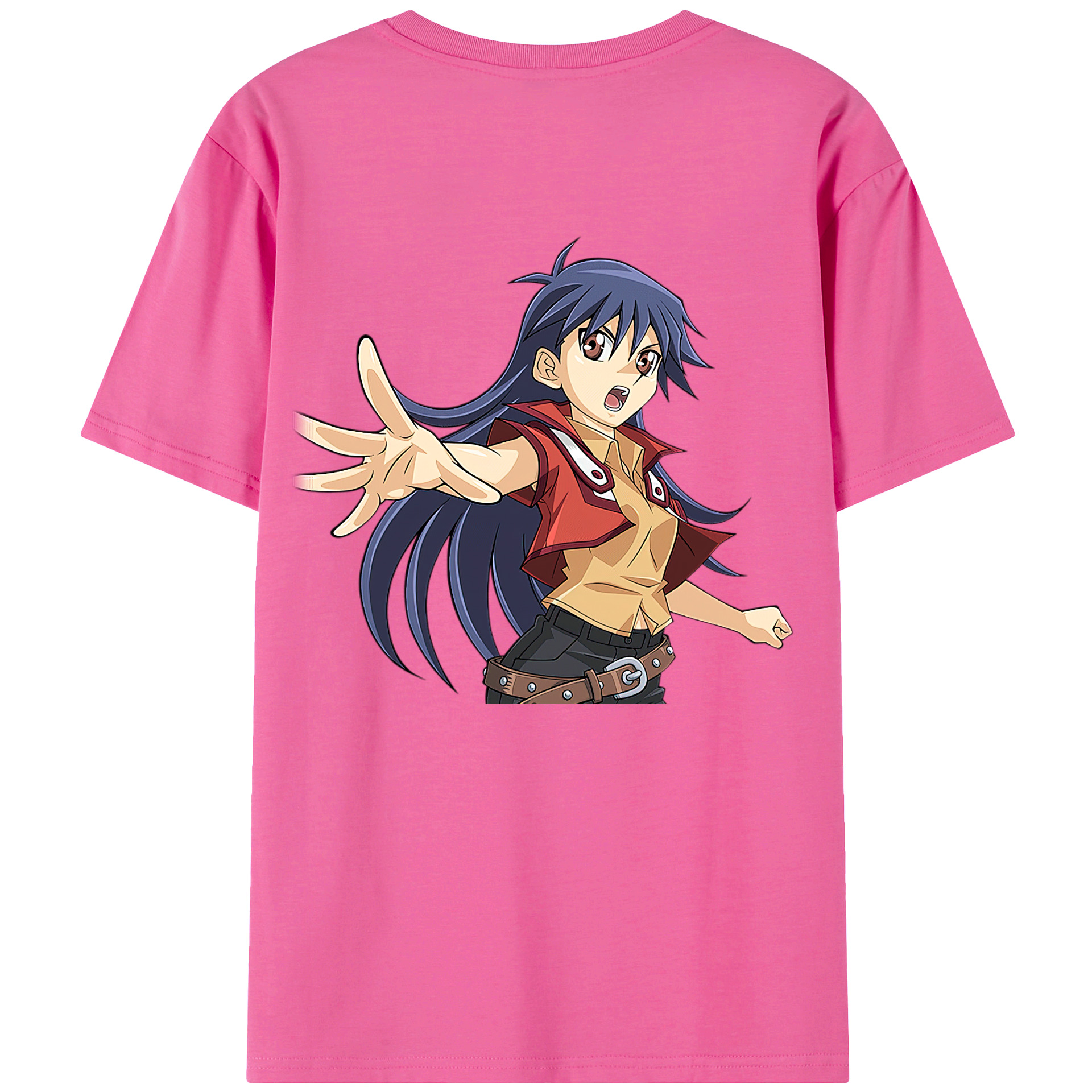 （画像用） 遊☆戯☆王 Yu-Gi-Oh! レディース半袖Tシャツ(バックプリント)